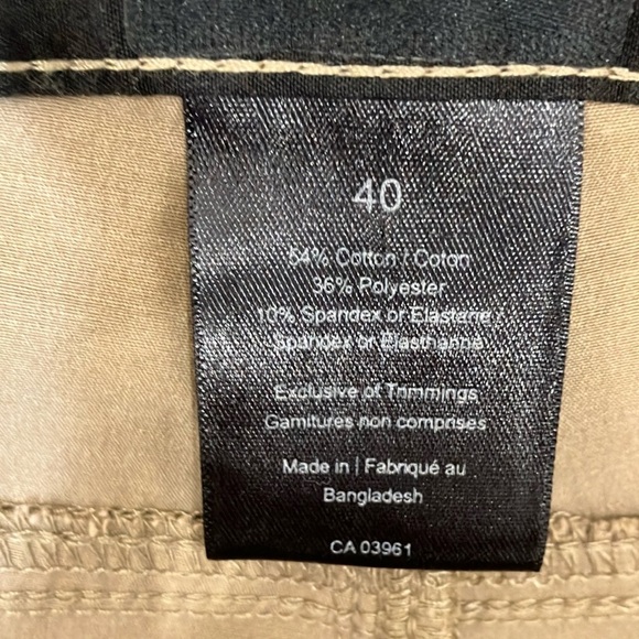 New Ripzone men’s size 40 tan /khaki cargo Shorts - Picture 5 of 16